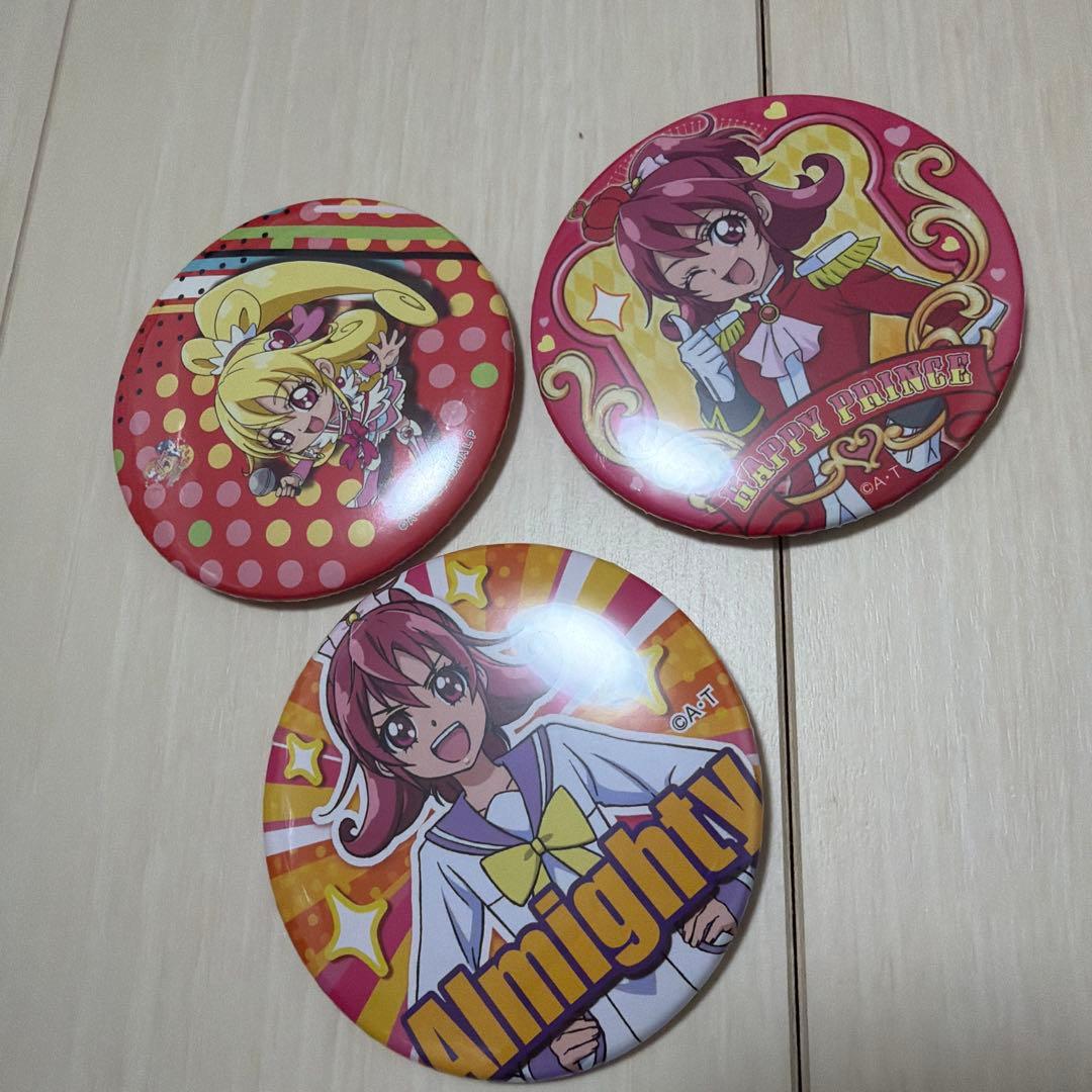 プリキュア　缶バッジ キュアハート　相田マナ