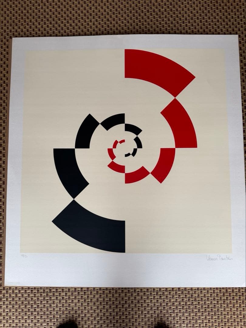 Vernon Pantan 抽象的グラフィック 限定品
