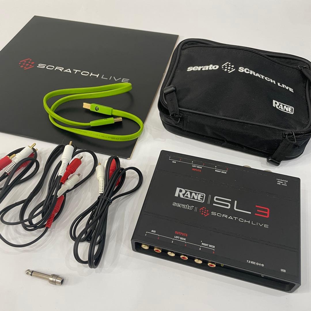 RANE Serato Scratch Live 3 DJ機材 ターンテーブル