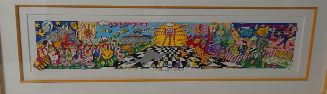 シルクスクリーンアート Riz 作品