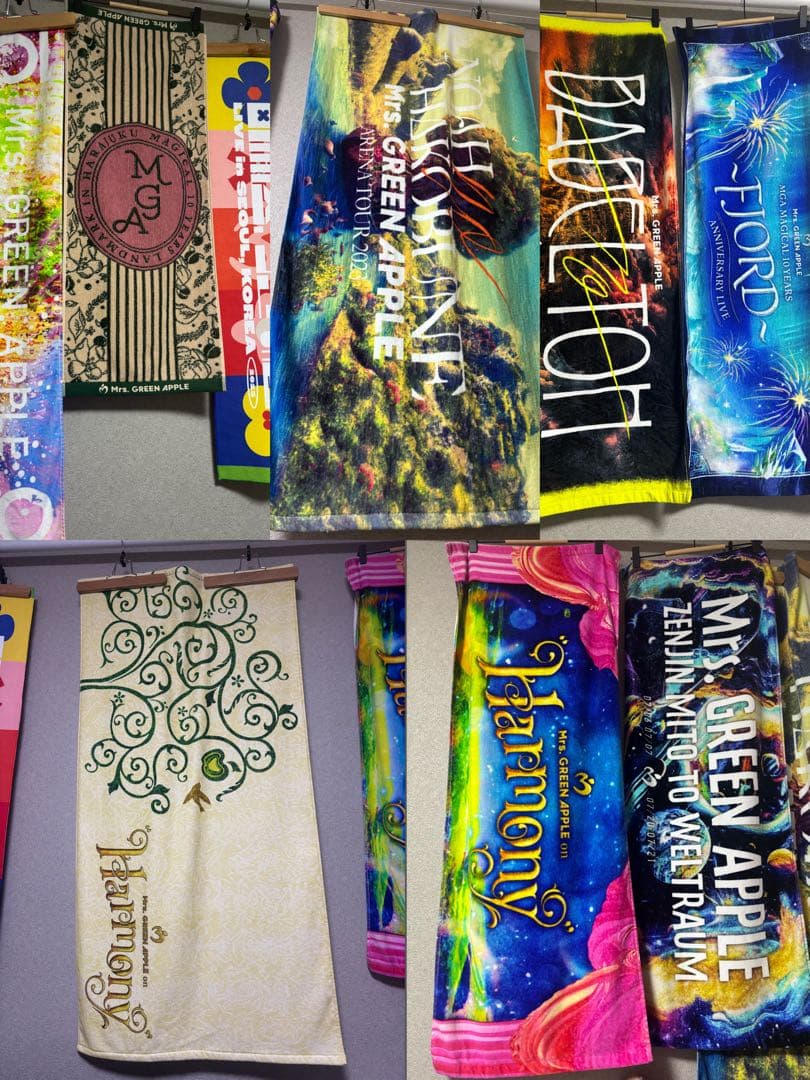 ✿*✿様 最*読様 Mrs.GREEN APPLE タオル 9枚 まとめ売り