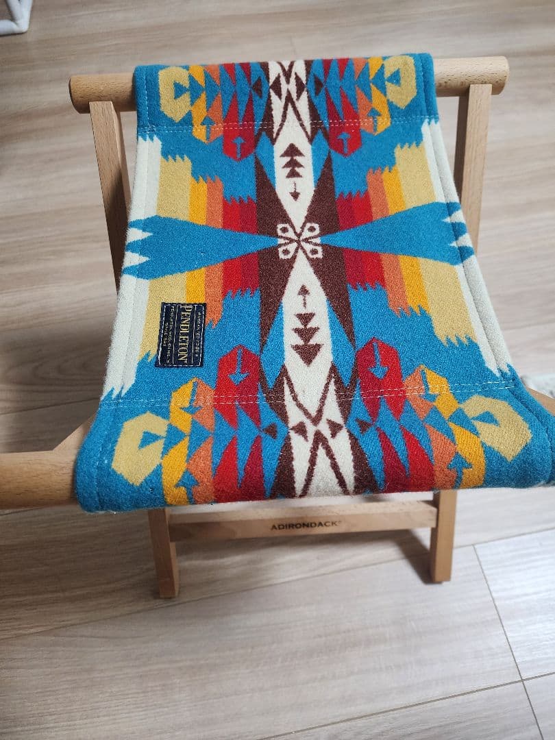 ペンドルトン　アディロンダック　チェア　スツール　カスタム　キャンプ