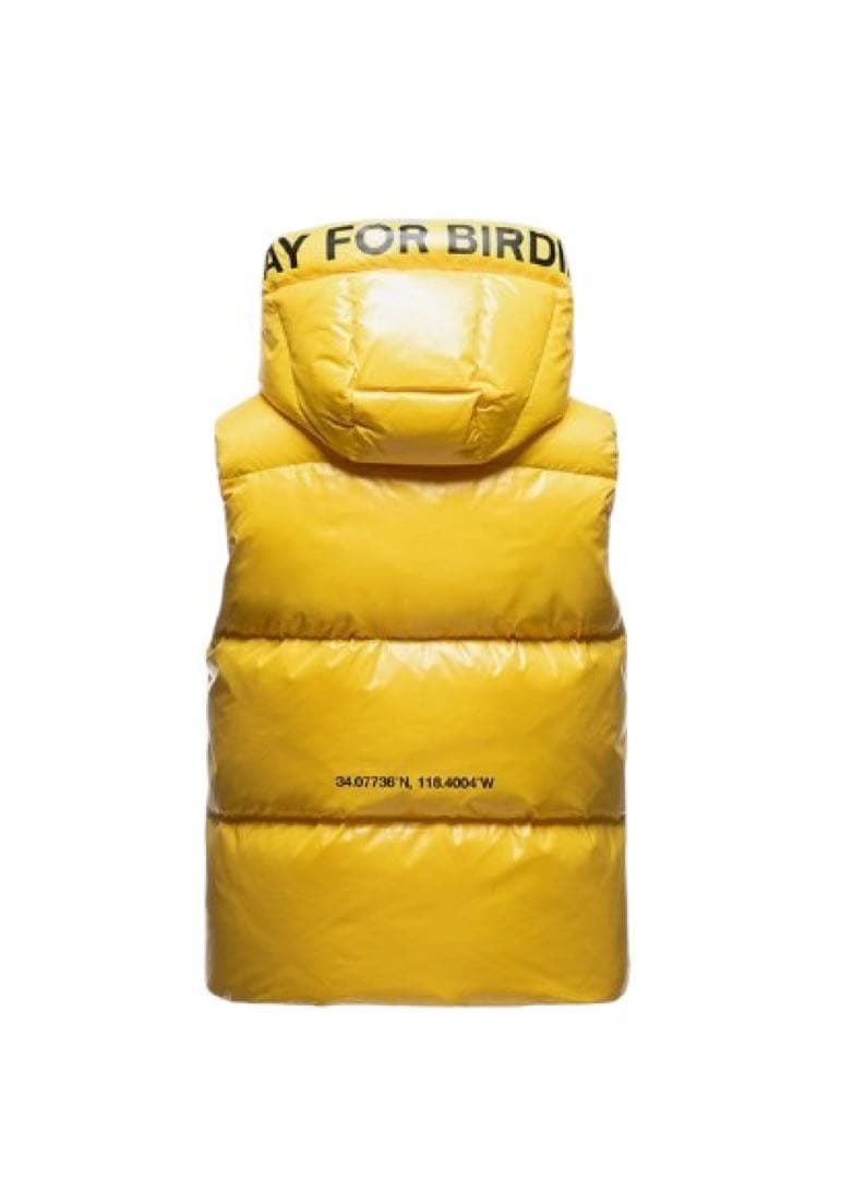 新作G/FORE韓国ジーフォア　メンズダウンベスト　イエローsizeL