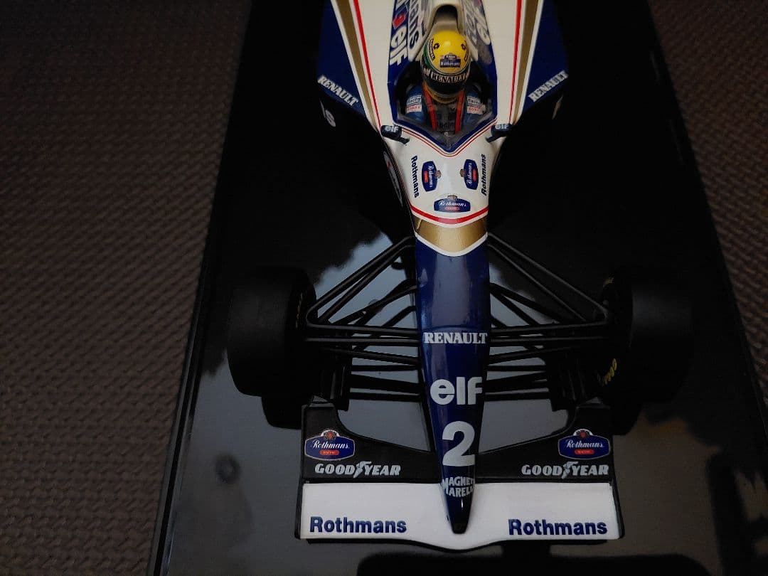市村利行です。他の方は遠慮下さい FW16 A.セナ Rothmansロゴ