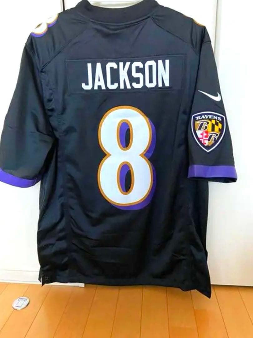 NIKE RAVENS LAMOR JACKSON ジャージー NFL Lサイズ