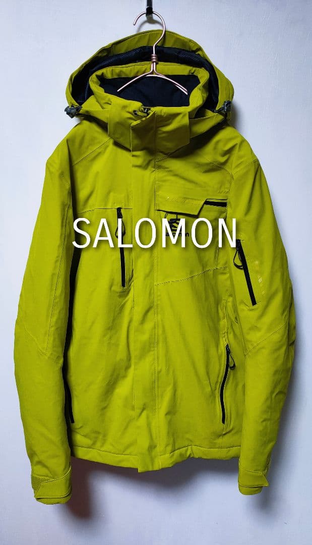 《サロモン SALOMON》スキーウェア 中綿 保温 雪山 ジャケット
