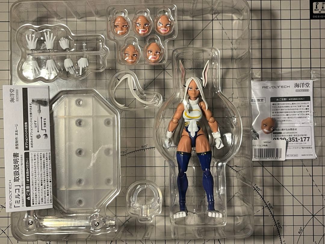 アメイジングヤマグチ　リボルテック　海洋堂　僕のヒーローアカデミア　ミルコ　特典