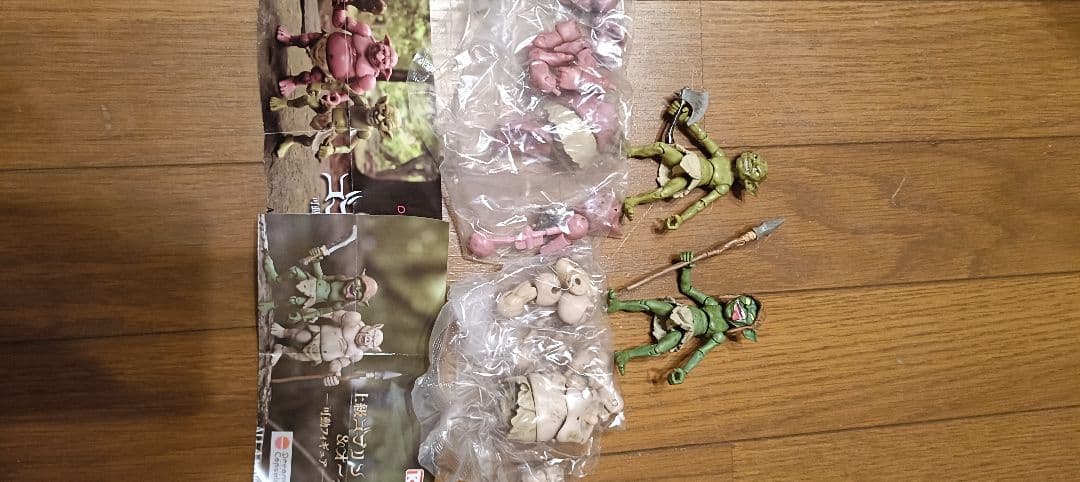 ガシャポンクエスト リンクトラベラーズまとめキャラセレ.素体有り＋α