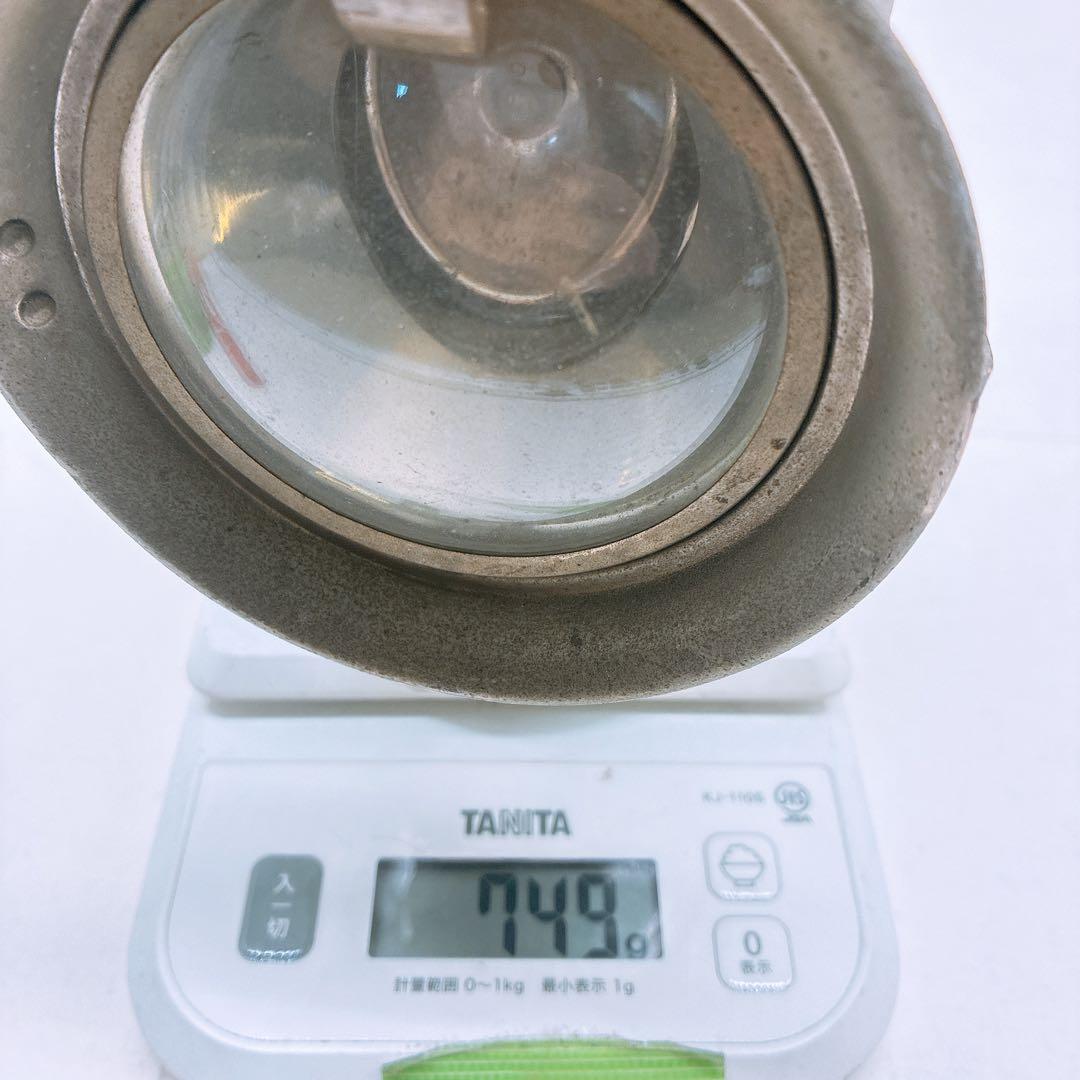 古い 鉄道用 カンテラ 合図灯 ランタン 金属製 レンズ付き 手持ち式 照明