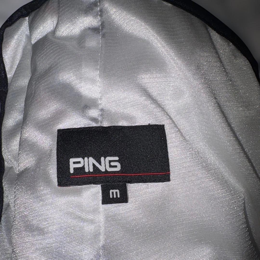 お洒落 大人気 PING 中綿フルジップブルゾン
