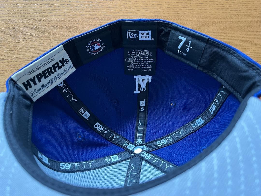 新品 正規品 New Era 59FIFTY ドージャズ キャップ 7 1/4