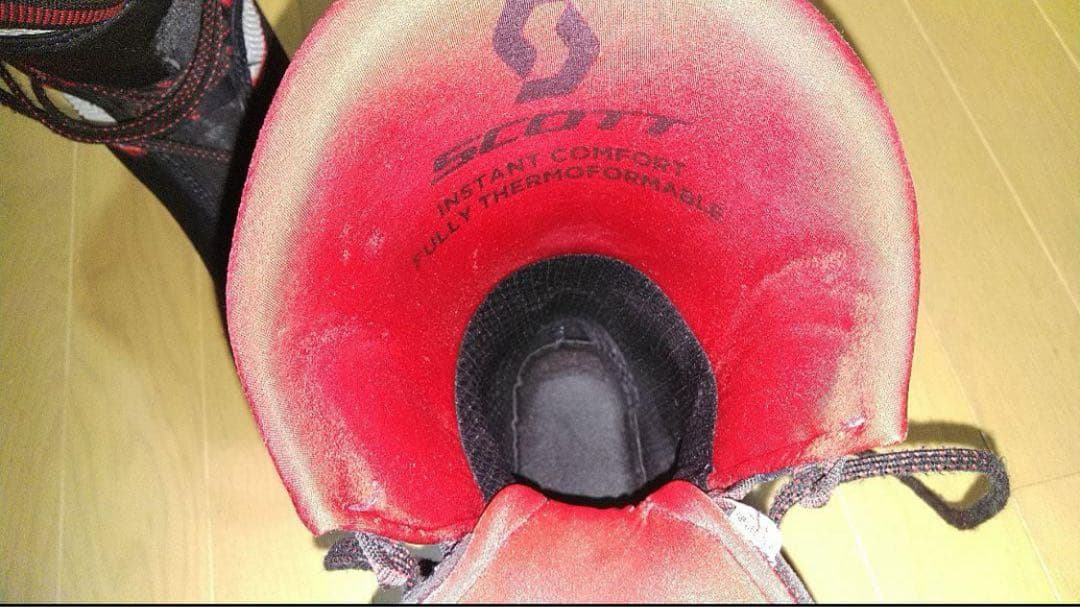 Scott オービット　アルパインスキーブーツ ホワイト/レッド