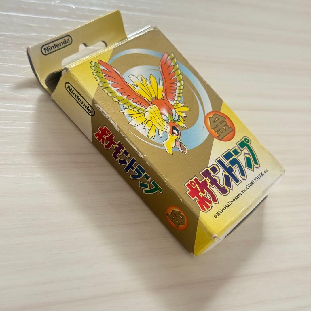 A*迎様 ポケモントランプ 金　ホウオウデザイン 1999年製