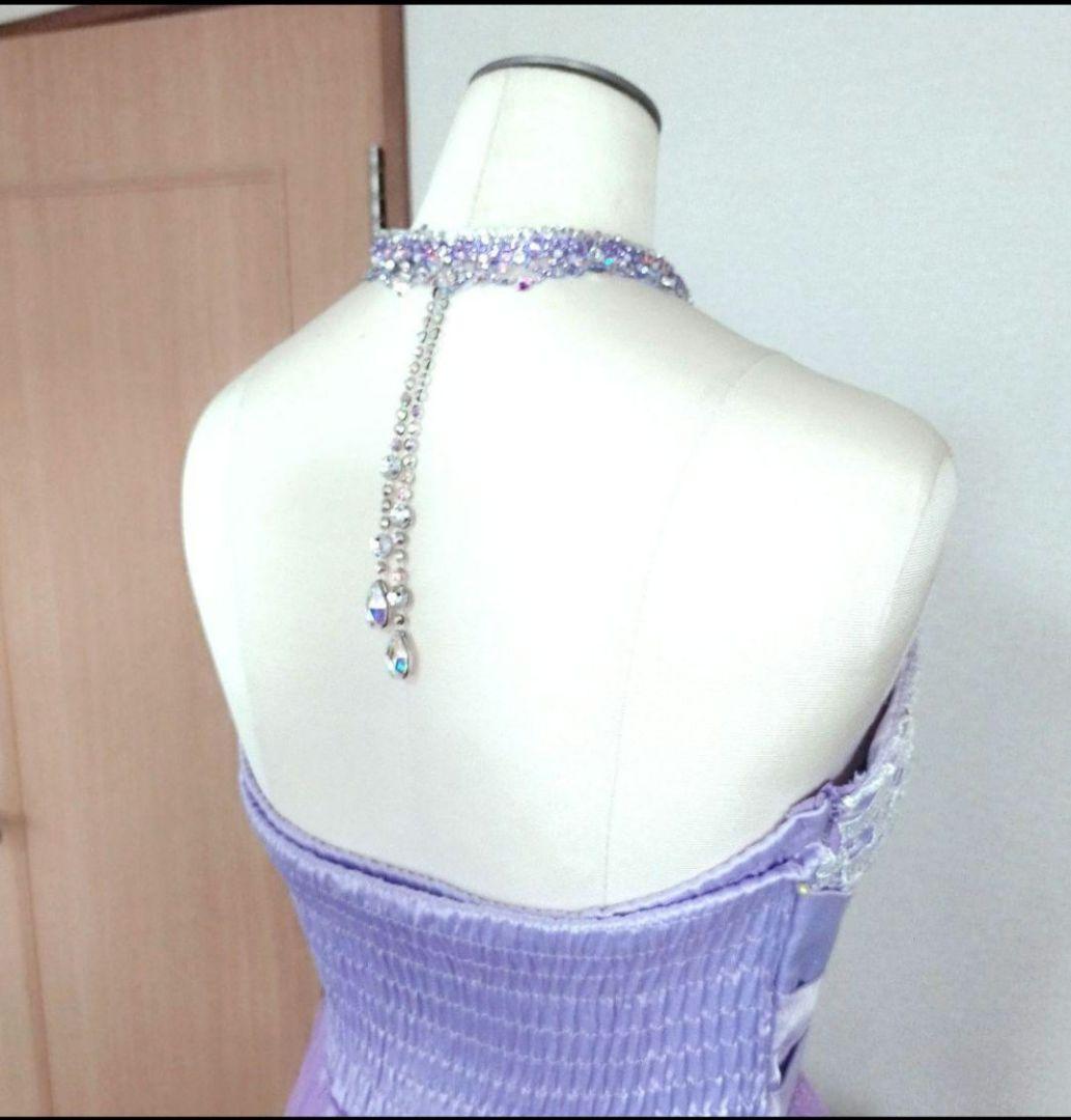 スワロフスキーが入って…雫がカワイイ♡チャーム　社交ダンス　イヤリング