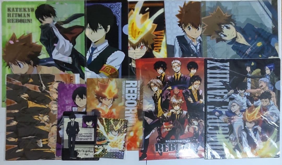 家庭教師ヒットマンREBORN クリアファイル クリアポストカード 12個セット