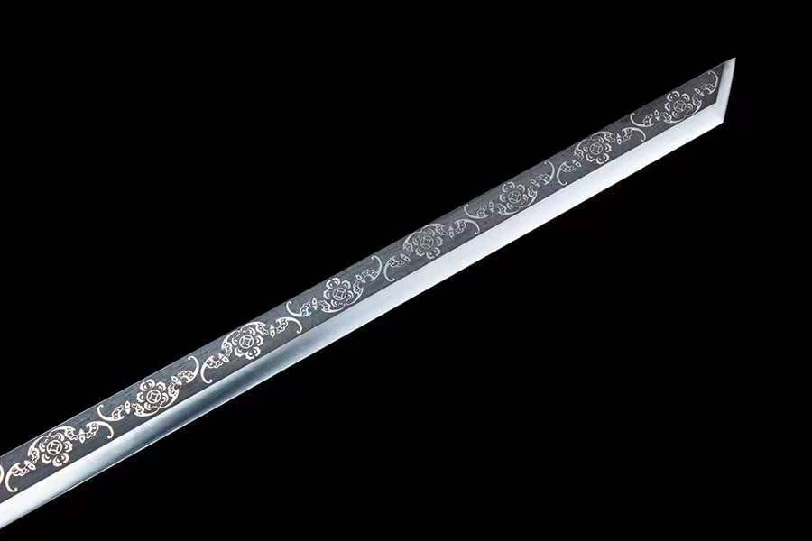 金バット麟龍-直刀 古兵器 武具　刀装具　日本刀　模造刀 居合刀