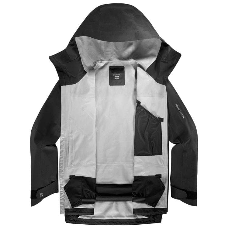 新品 サロモン SONIC 3レイヤー ジャケット LC2285700 M 黒