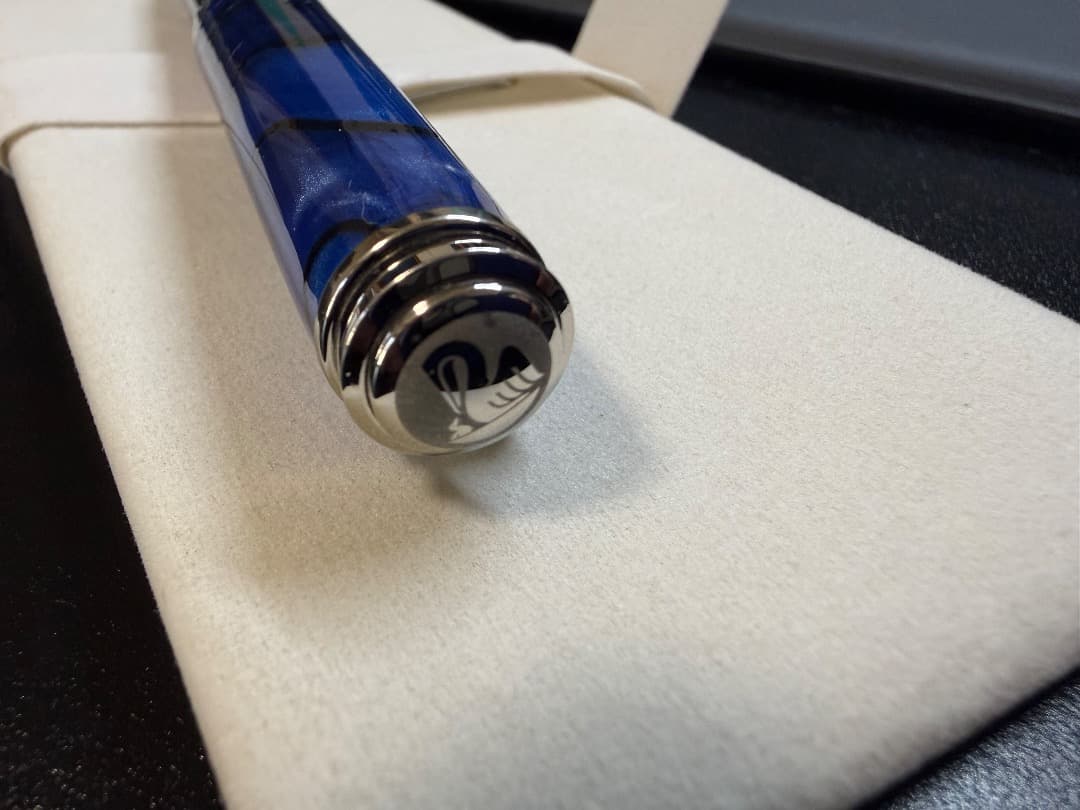 [ジャンク品] ペリカン スーべレーン M805 ブルーデューン 万年筆 限定色