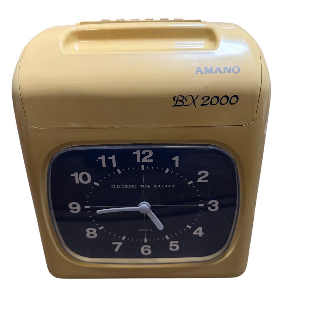 AMANO BX2000 タイムレコーダー 動作品 一点物 早い者勝ち