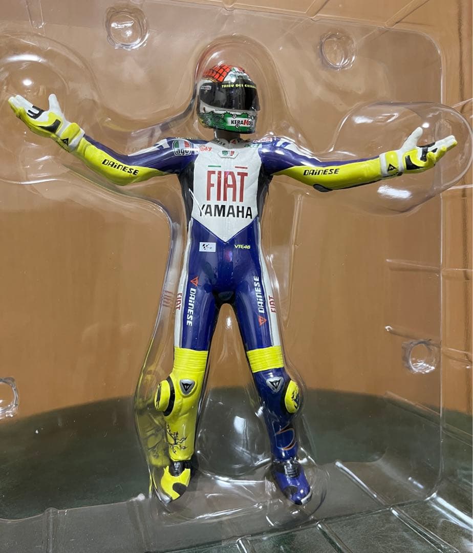 スポーツ Valentino Rossi Figurine 2008 Misano