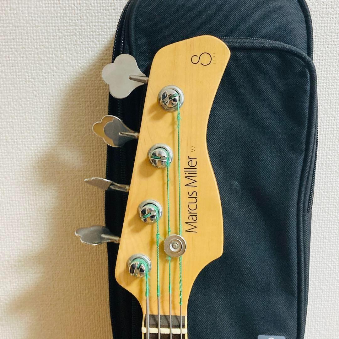 Sire V7 Alder FL 【動作確認済】 エレキベース フレッドレス