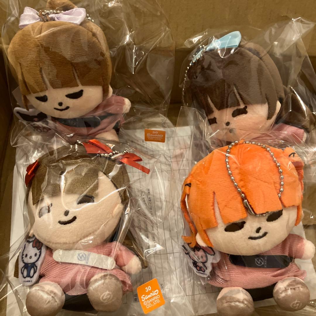 【新品未開封】SCANDAL×サンリオキャラクターズ ミニぬいぐるみ 4種セット