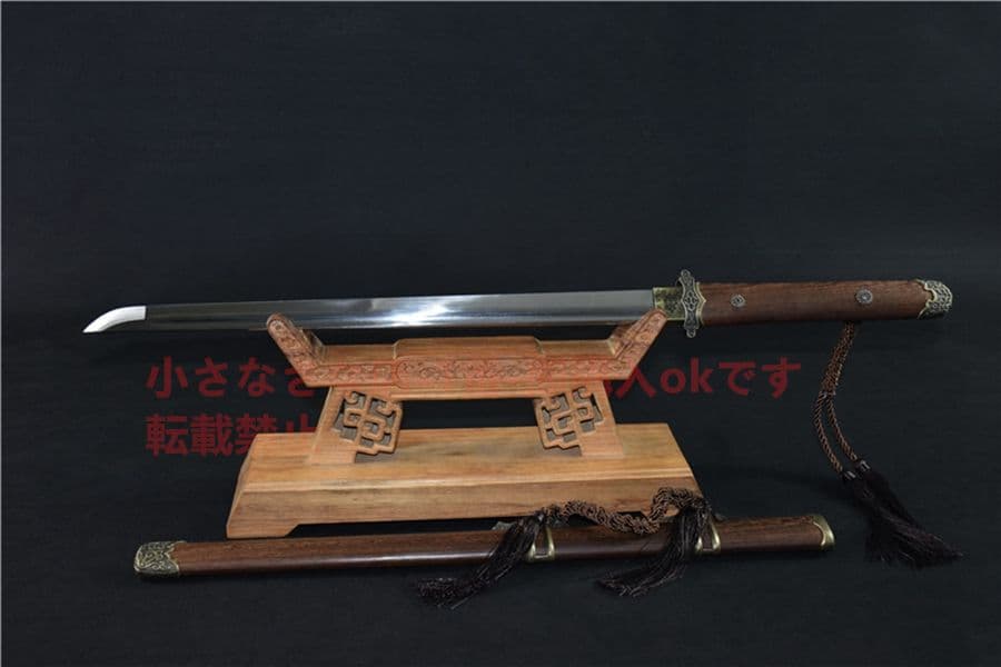 中判シンプルストレート 武具　刀装具　日本刀　模造刀   居合刀 直刀