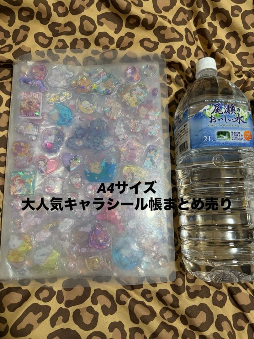 A4サイズシール帳 9P サンリオ ナカムラくん 日焼けキティ等 レアモノ多数