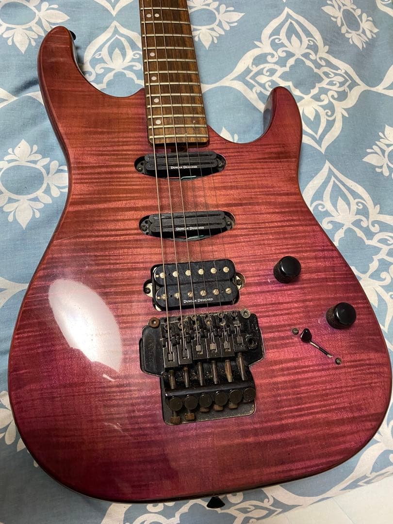 Washburn エレキギター 紫 STEAVE SARAS シグネチャーモデル