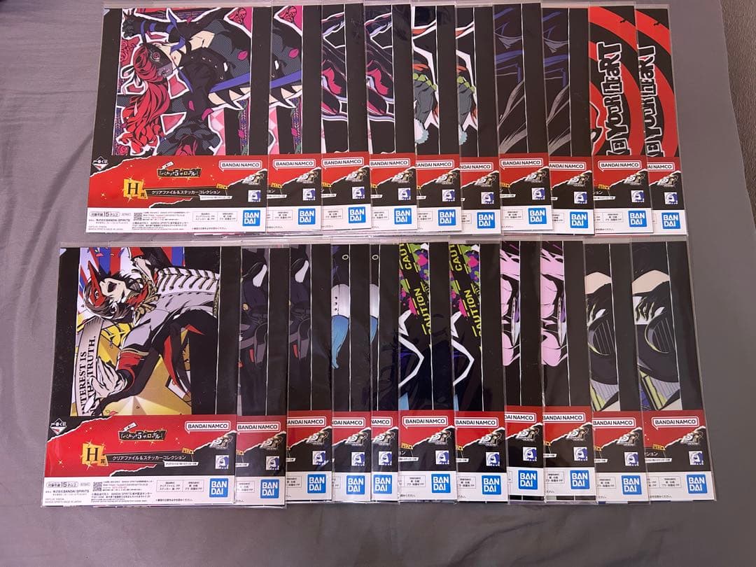 ペルソナ5ザ・ロイヤル 一番くじ　C D E G H 賞 セット　48個