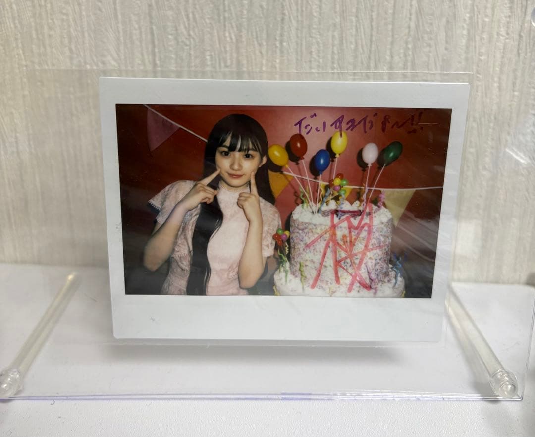 乃木坂46 川崎桜　直筆サイン入りチェキ