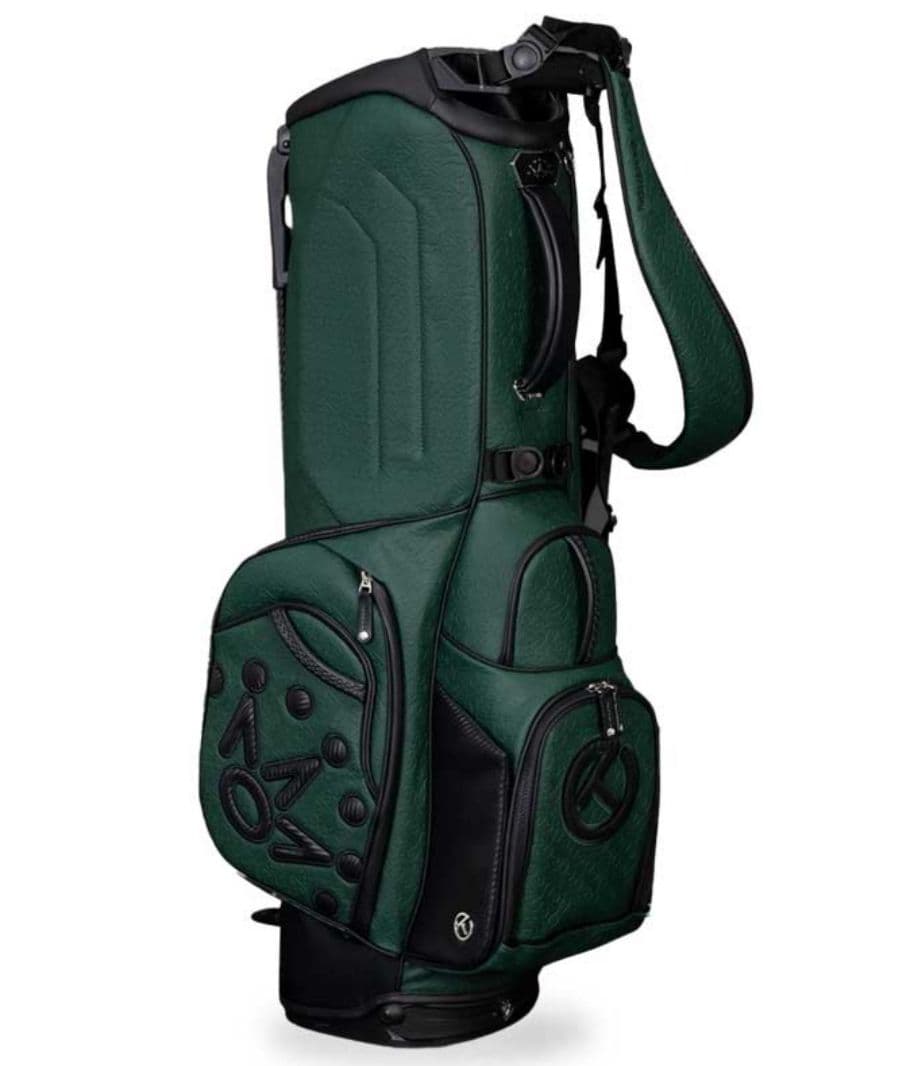 ScottyCameron×VESSELスタンド式キャディバッグ ダークグリーン