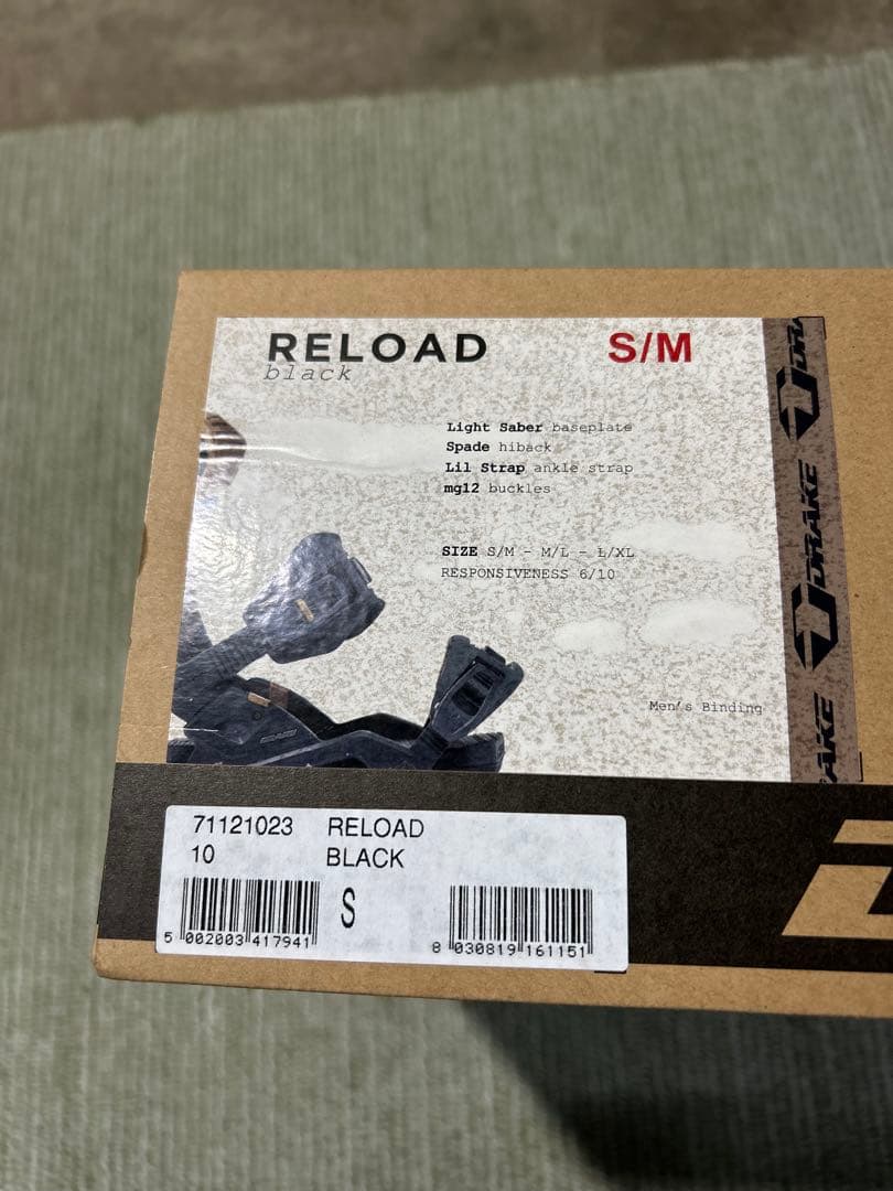 ドレイク リロード DRAKE RERORD S/Mサイズ20-21 美品