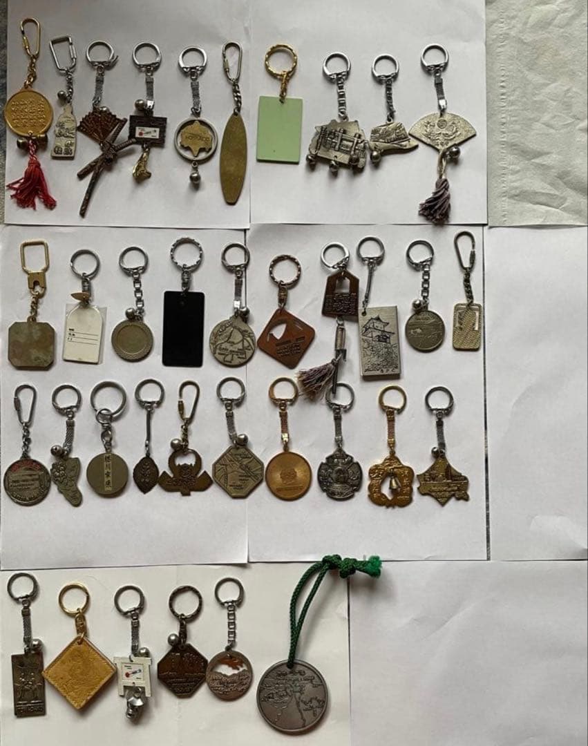 レトロキーホルダー