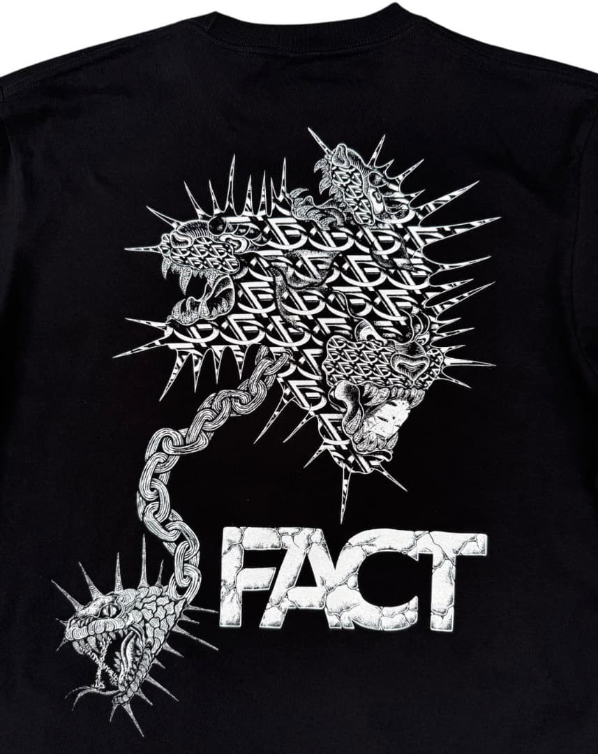 FACT x OLDX コラボ Tシャツ XLサイズ ファクト SHADOWS