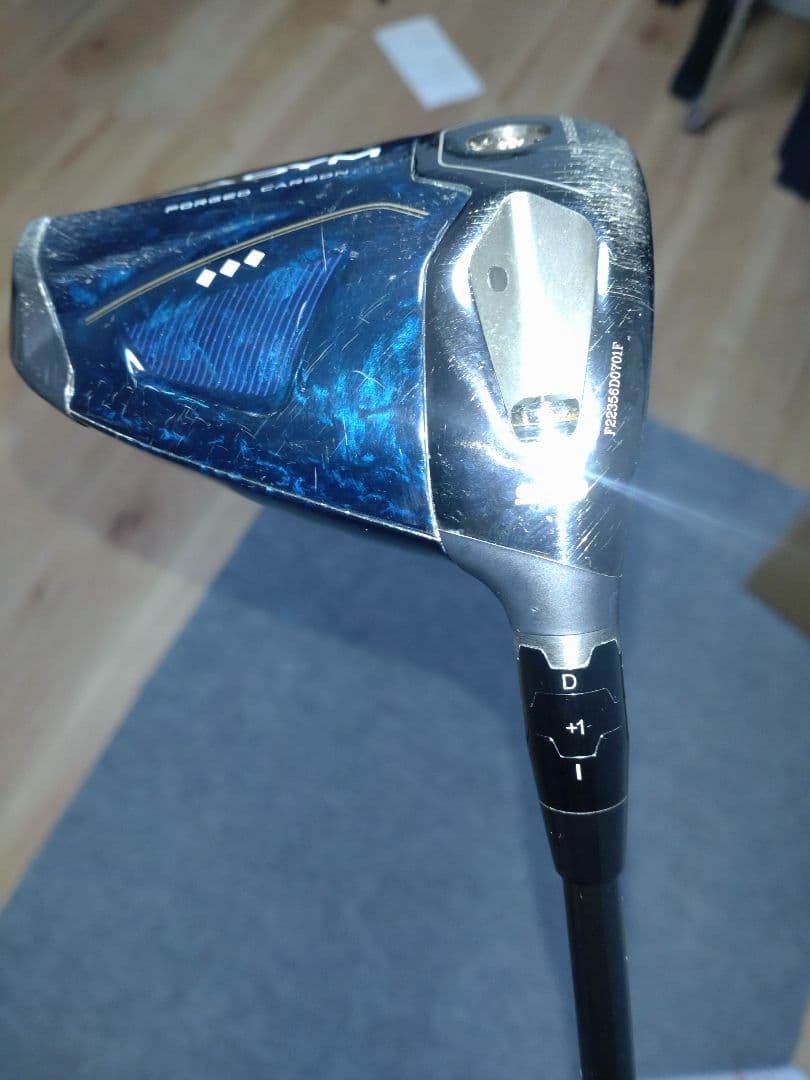 パラダイム トリプルダイヤ　ドライバー 9° テンセイ1kホワイト6s