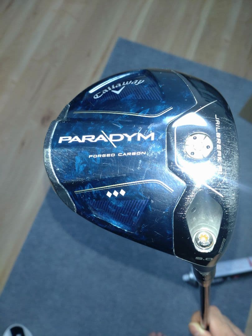 パラダイム トリプルダイヤ　ドライバー 9° テンセイ1kホワイト6s