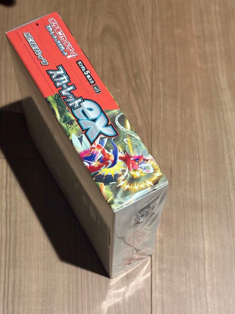 ポケモンカード スカーレットex BOX シュリンク付き