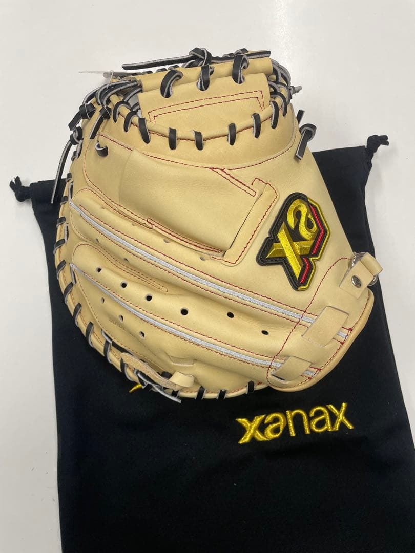 石*也様 新品 ザナックス 軟式用キャッチャーミット トラスト 右投用