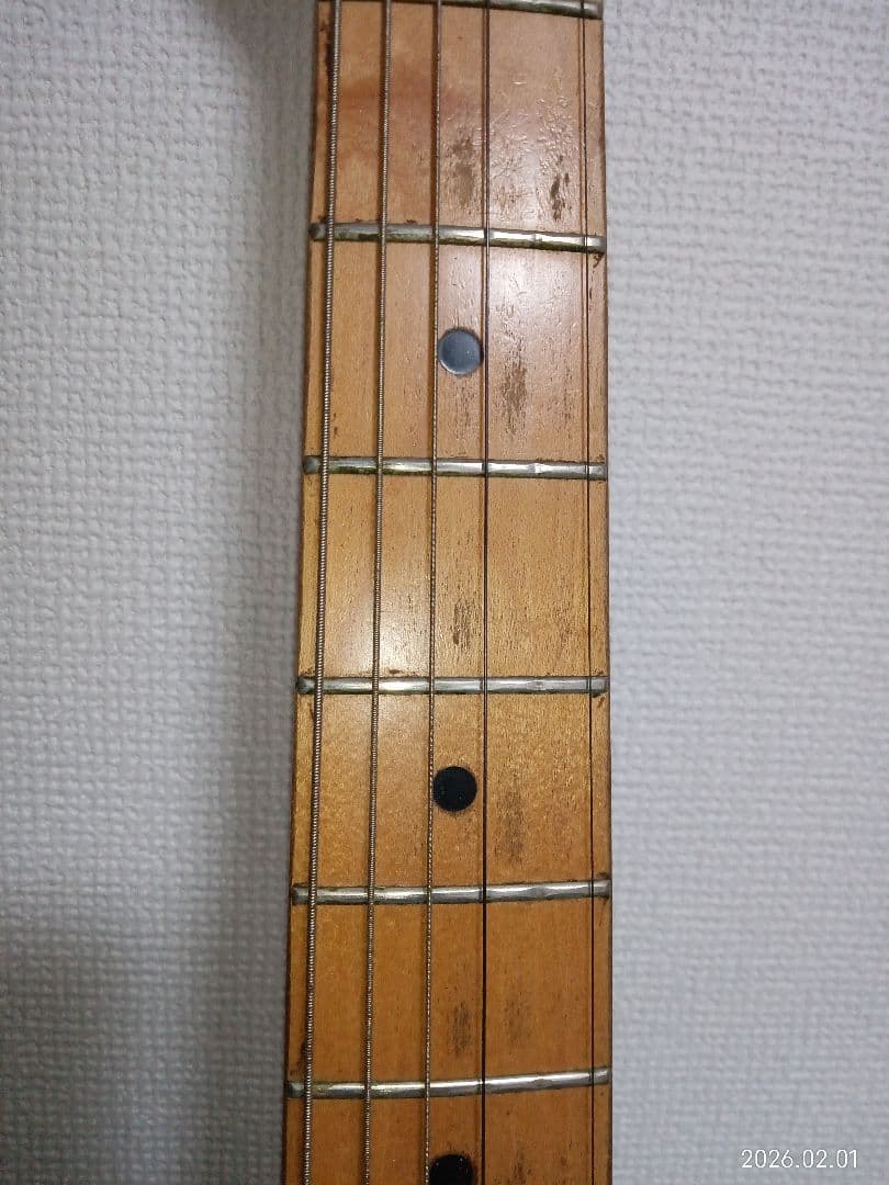 Squier Telecaster ブラック 見るからにジャンク再生楽しむ品