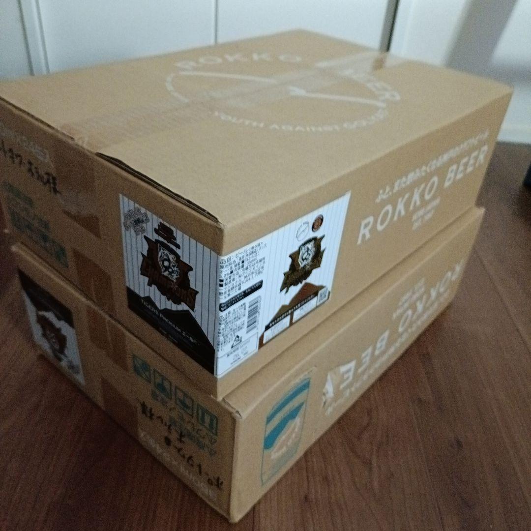 【限定】阪神タイガースROKKO BEER クラフトビール l 24本×2ケース