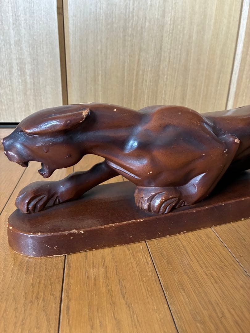 木彫り　パンサー　激レア