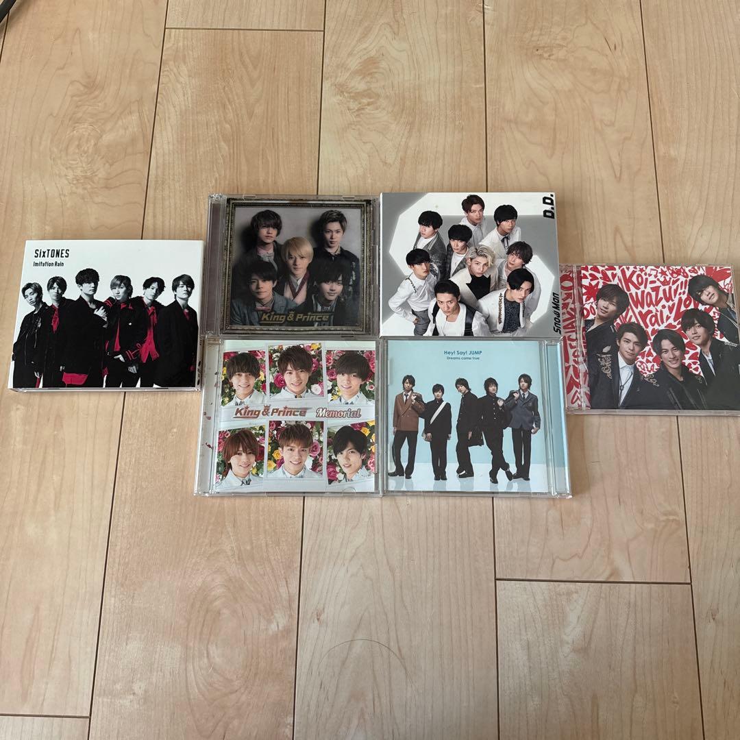 CD6枚セットキンプリ、ストーンズ、Hey!Say!JUMP