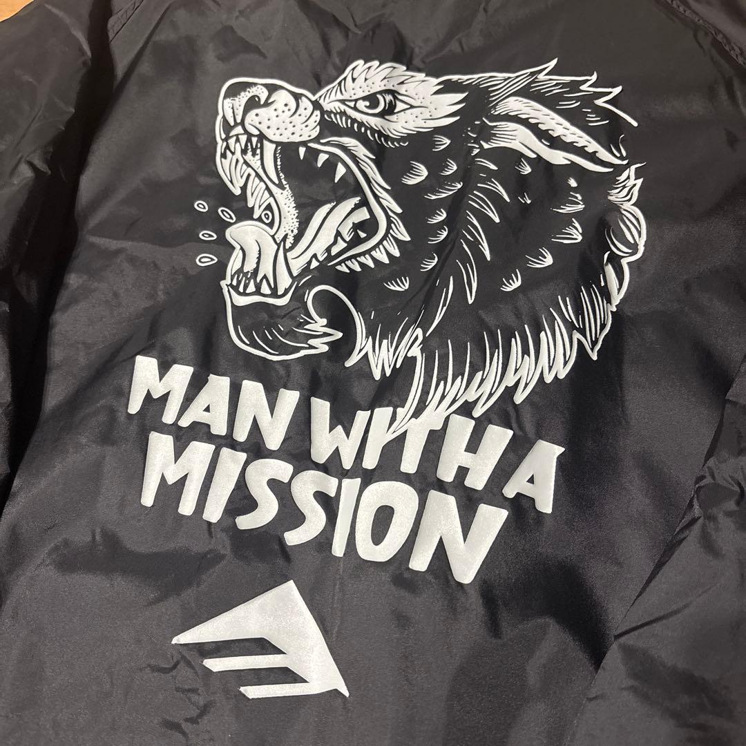 MWAM x Emerica コラボコーチジャケット ブラックLサイズ