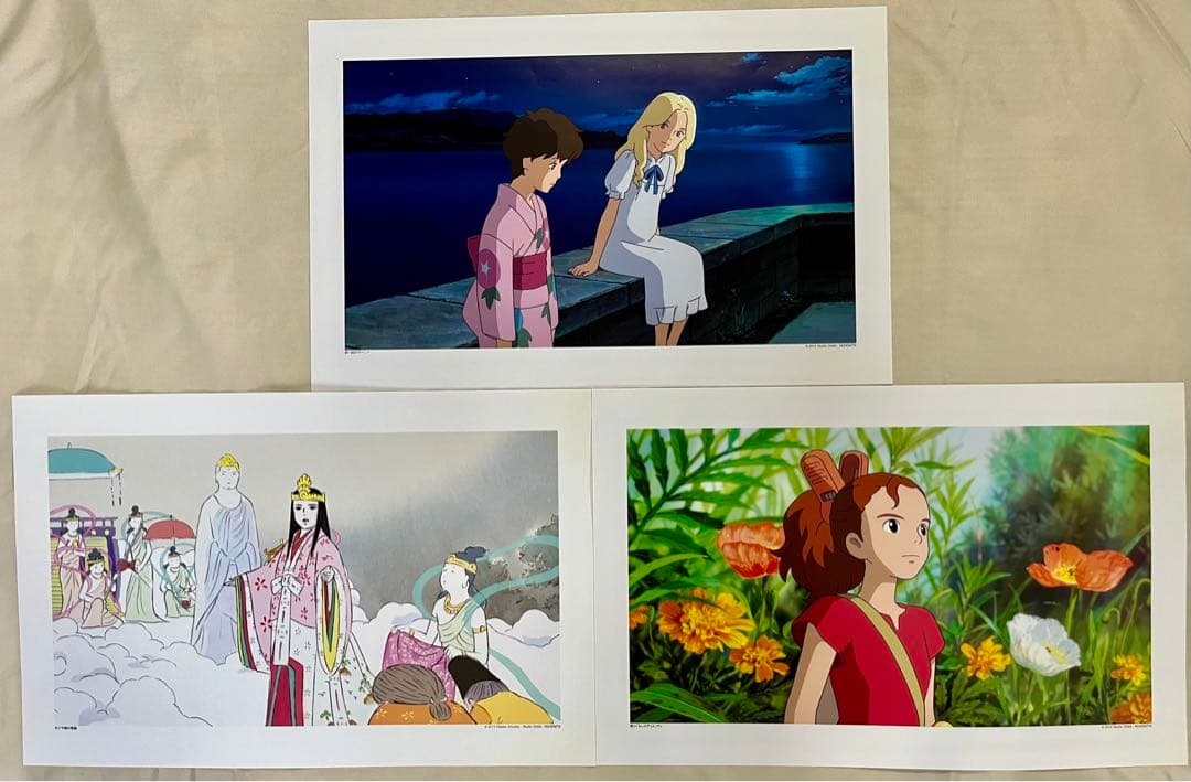 ★超レア 非売品★ おまけ付！スタジオジブリ 全21作品 アートフレームポスター