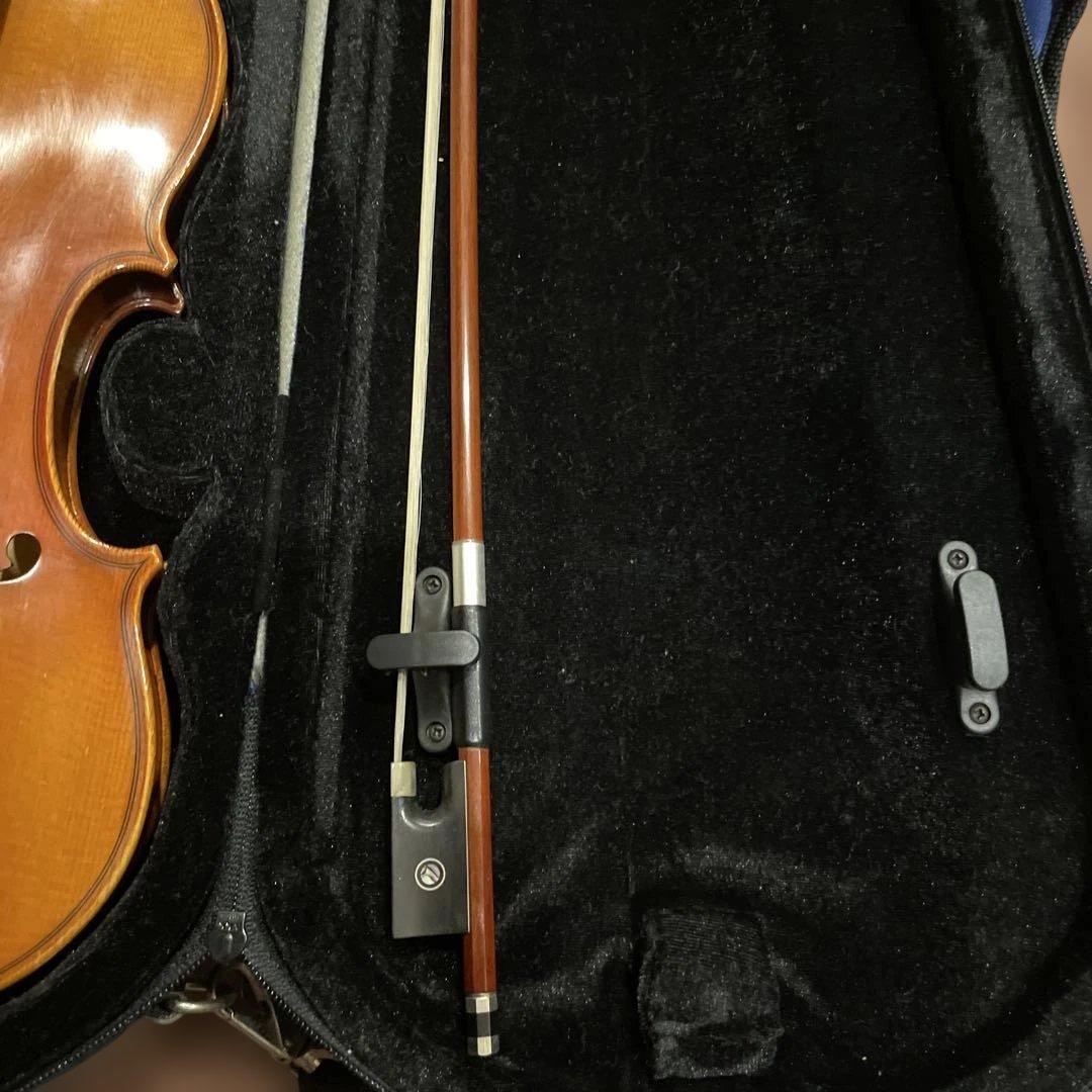 バイオリン 本体 フレット付き 茶色