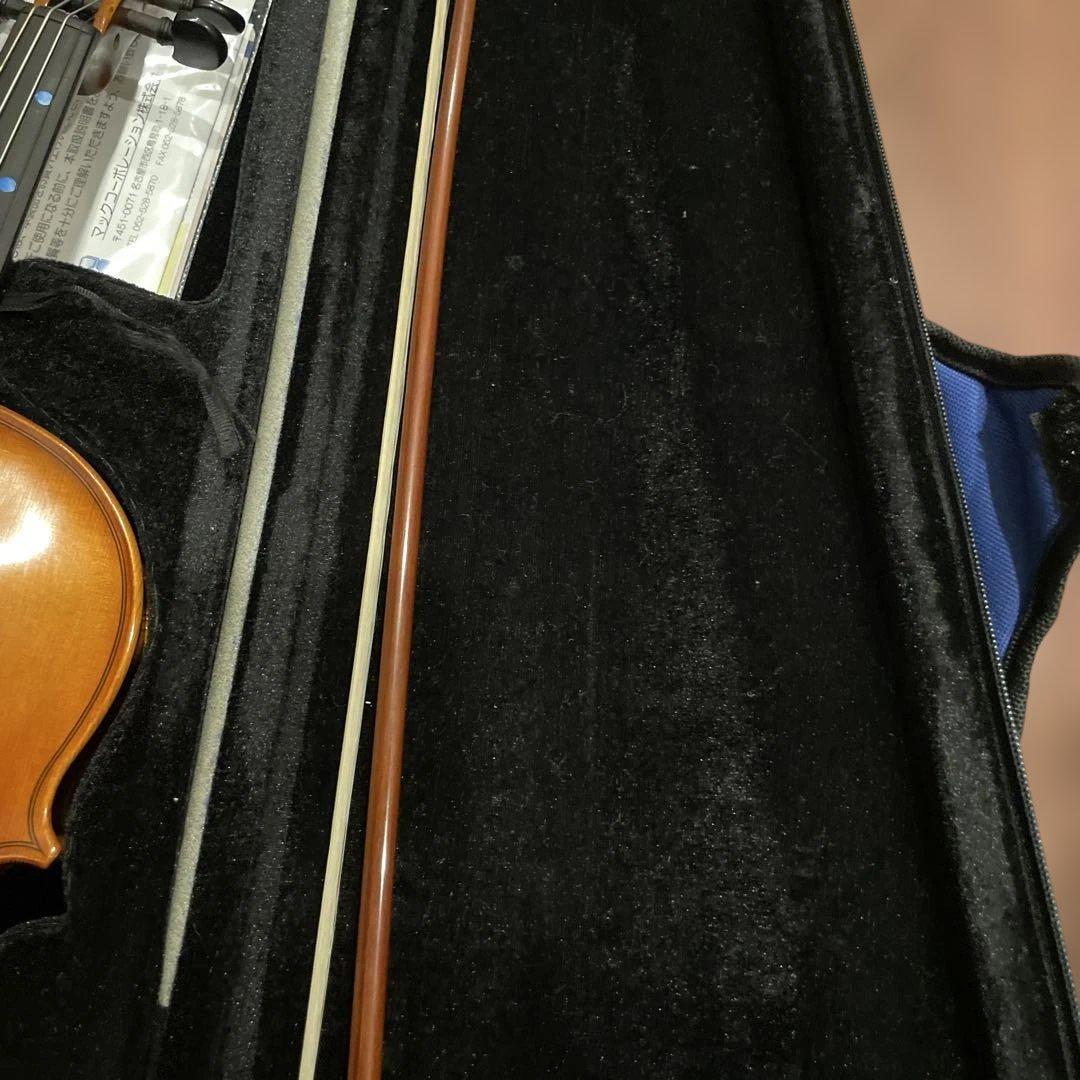 バイオリン 本体 フレット付き 茶色