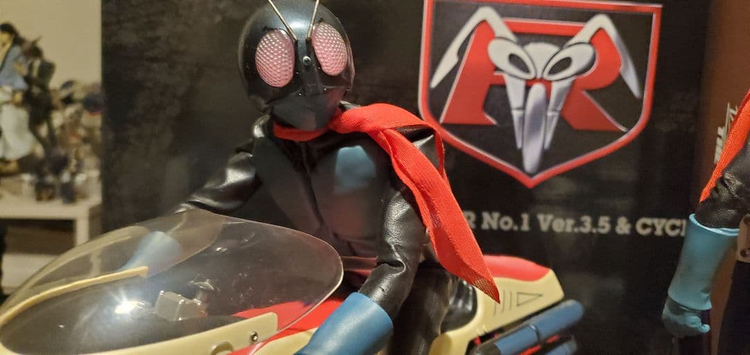 メディコム仮面ライダー3.5サイクロン号