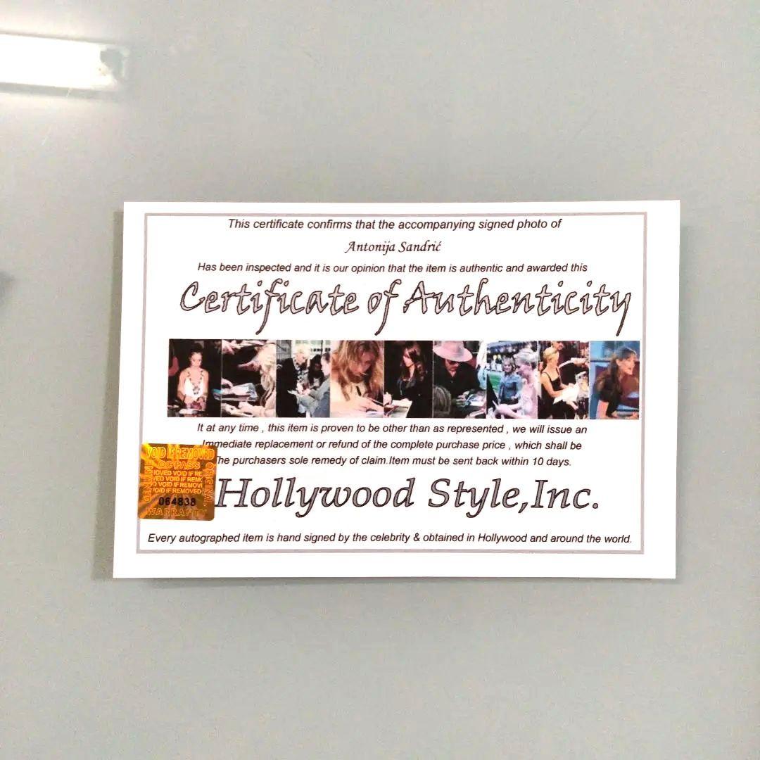 アントニーニャ・ミシュラ直筆サイン入り超 大型写真…クロアチアバスケット選手…