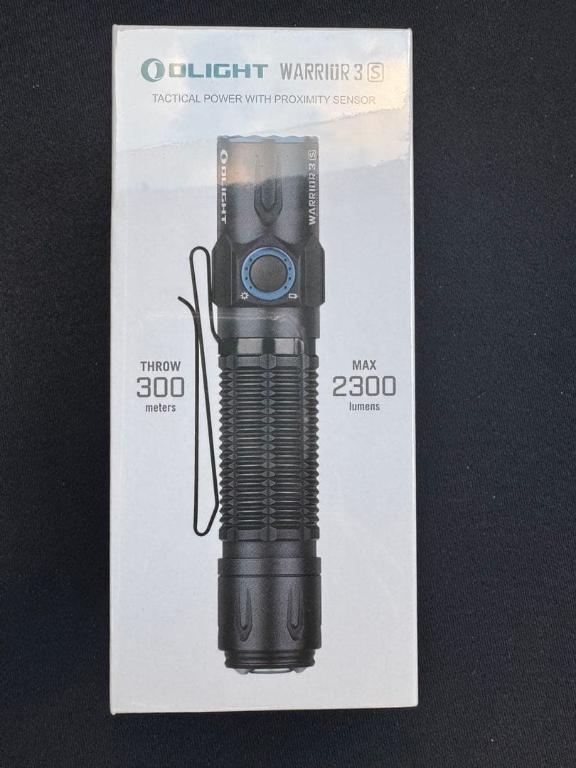 OLIGHT オーライト WARRIOR 3S タクティカルライト ブラック